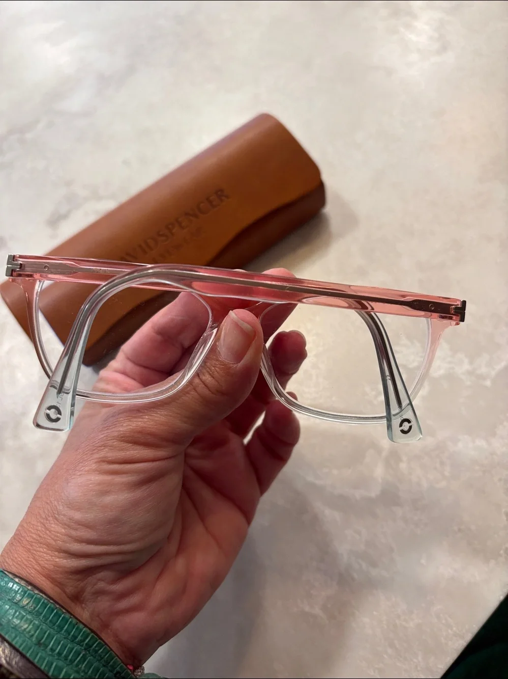 David Spencer glasses